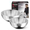 Image 1 of Default Title for the product BERGNER Tripro Triply Stainless Steel Tasra Set 20cm / 2 L and 22cm / 2.5 L