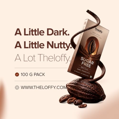 Image 6 of THELOFFY Sugar Free 55% Cocoa Dark Chocolate - 100 g