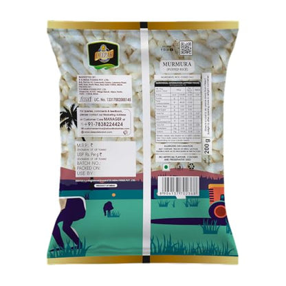 Image 3 of Deepak Murmura (Puffed Rice) | Premium Light & Crispy Rice | For Bhel Puri, Jhal Muri, Chaat & Namkeen | Healthy Low-Fat Indian Snack