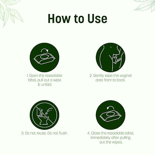 Image 6 of AZAH Intimate Wipes for Women Pack of 2 (20 Each Pack)