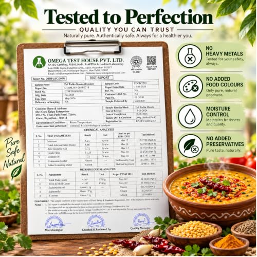Image 4 of SAATYAKI NATURALS Dal Tadka Masala -50gm