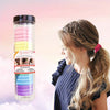 Image 1 of 20 pcs for the product Majestique Cotton Stretchable Hair Ties Ponytail Holder Rubber Band - 20 Pcs