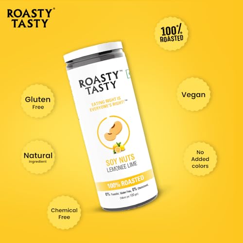 Image 5 of Roasty Tasty Roasted Soy Nuts Snacks 150g