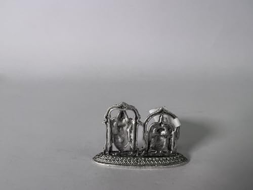 Image 2 of Dista Silvers Balaji and Padmavathi Antique Idol 7.05g