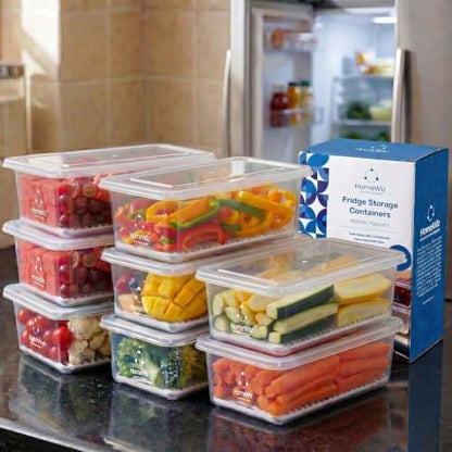 Image 9 of 8 / 1500 ML for the product HomeWiz Fridge Storage Containers