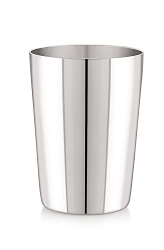 Image 2 of neelam Stainless Steel Water Glass Set of 4, 400 ml