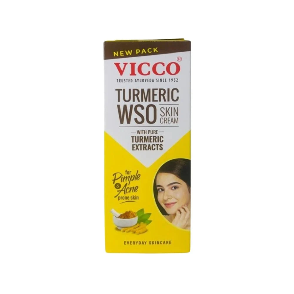 Image 1 of 60 gm / Pack of 1 for the product Vicco Turmeric Wso Skin Cream