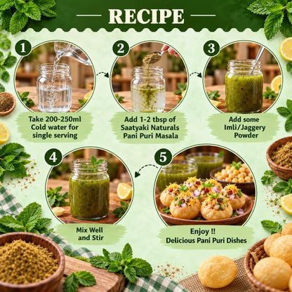 Image 10 of SAATYAKI NATURALS PaniPuri Masala