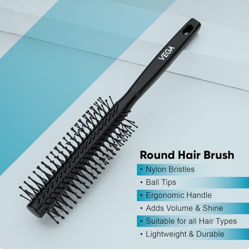 Image 3 of Vega Basic Collection Hair Brush - Round R3-RB 1 Pcs