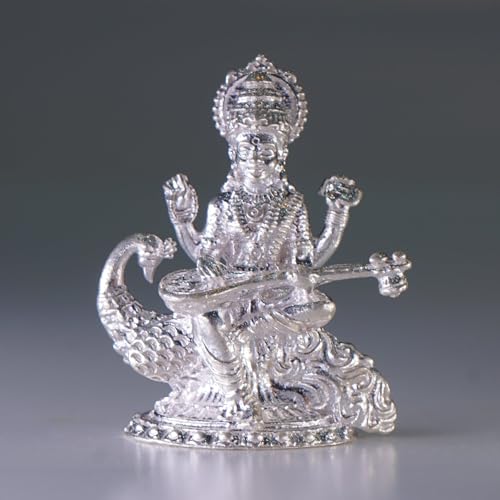 Image 1 of Default Title for the product Dista Silvers Saraswati Idol 54g