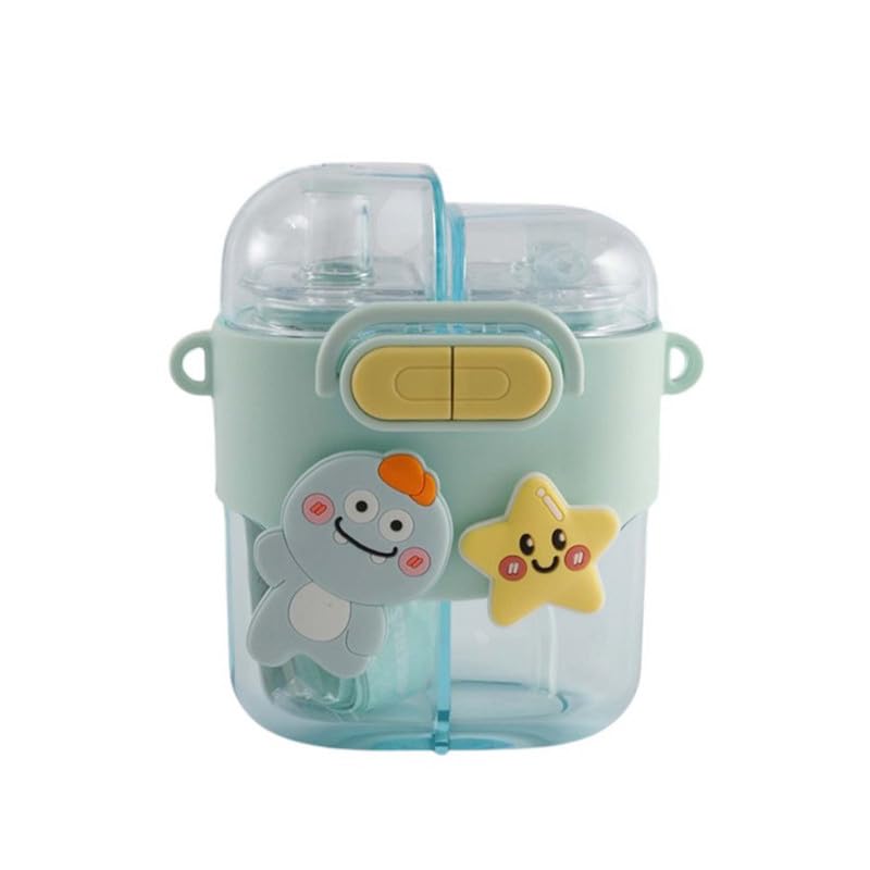 Image 6 of Aarvi Decor Studio Aquabuddy Dual-Compartment Water Bottle