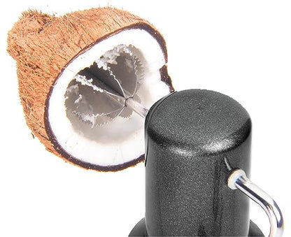 Image 5 of Anjali CO.03 Sleek Stainless Steel Vacuum Base Coconut Scrapper, Black