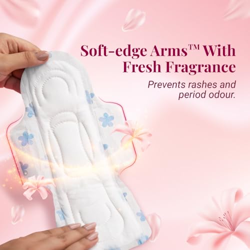 Image 5 of Niine Naturally Soft XXL Sanitary Pads for Women | 40 Pads | 305MM | Cottony Soft Top Cover | Extra Coverage with Wider Back, Quick Absorption for Heavy Flow