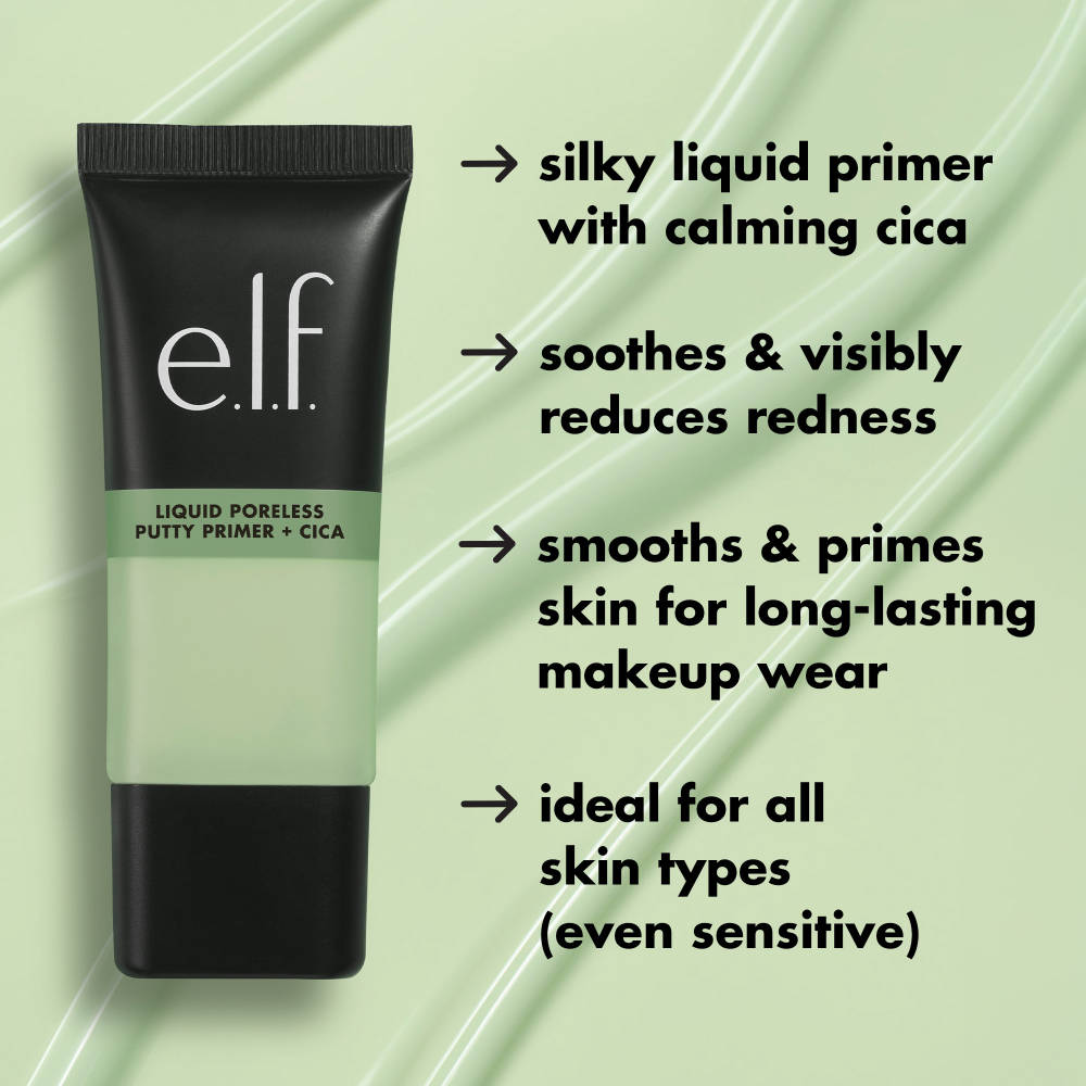 Image 3 of e.l.f. Cosmetics Liquid Poreless Putty Primer Plus Cica