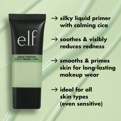 Image 3 of e.l.f. Cosmetics Liquid Poreless Putty Primer Plus Cica