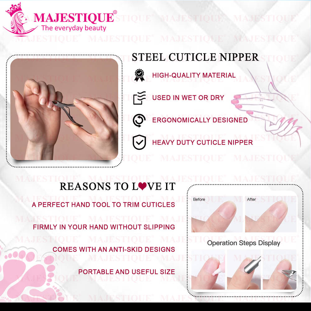 Image 3 of Majestique Professional Cuticle Nippers