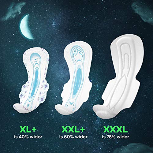 Image 6 of Whisper Ultra Night Sanitary Pads for Women, XXL+ 6 Napkins