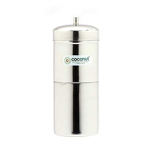 Image 1 of Default Title for the product coconut Stainless Steel Filter Coffee Maker 400ml