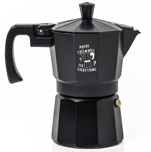 Image 3 of Sipologie Roma Moka Pot, Black 180 ml
