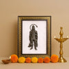 Image 1 of Default Title for the product Astrotalk Pyrite Hanuman Ji on Selenite Plate | Pyrite Attracts Money & Hanuman ji Photo Frame Provides Protection | Decor Items for Home & Office | Gift for Man & Woman | 19x24x1 cm | 1 Piece