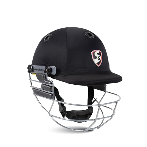 Image 7 of Black / L for the product SG Cricket Helmet BLAZETECH