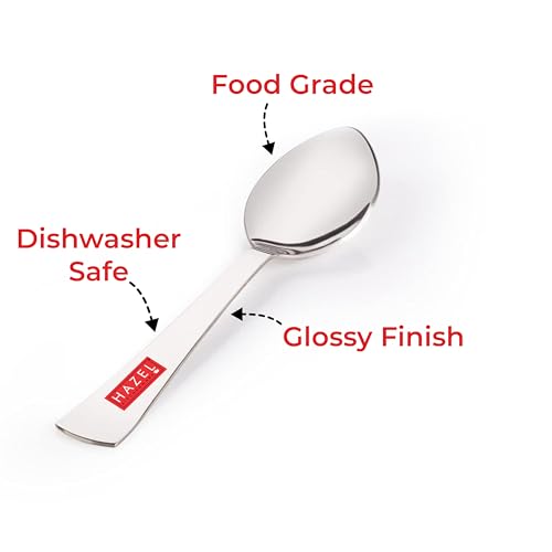 Image 3 of HAZEL Stainless Steel Masala Spoons Set of 12