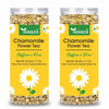 Image 1 of Pack of 1 for the product Teaaza Organic Chamomile Tea For Sleep & Anxiety Relief 50 Grams - 30+ Cups (Pack Of 2)