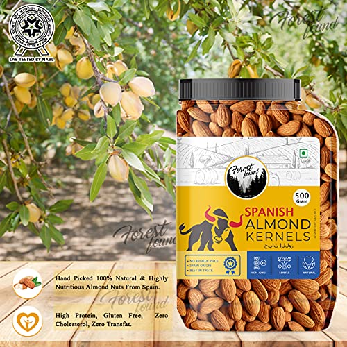 Image 3 of Forest Found Premium Spanish Whole Almonds 500g