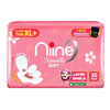 Image 1 of Pack of 1 for the product Niine Naturally Soft Ultra Thin XL+ Sanitary Napkins |320mm Long|Cottony Soft Control Rashes|Long Lasting protection |Suitable for Heavy Flow with Free Biodegradable Disposal Bags (Pack of 1) 30 Pads