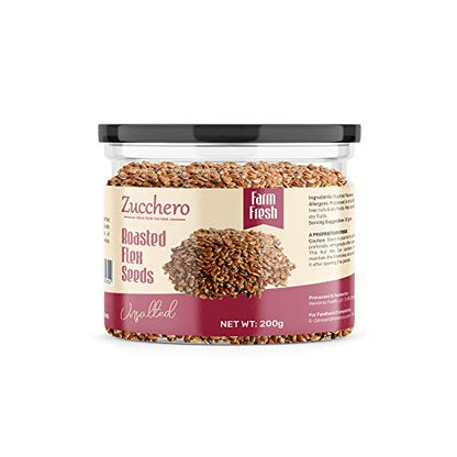 Image 1 of Default Title for the product Zucchero Roasted Flaxseed, Unsalted, 200G