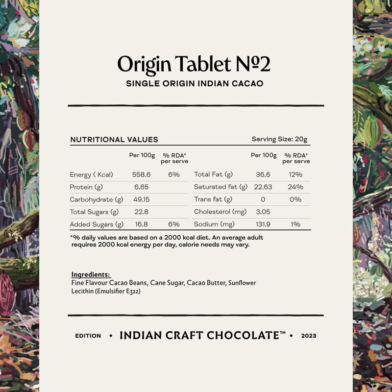 Image 3 of Manam Chocolate Single Origin India Series -60% Dark, 80g