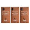 Image 1 of Default Title for the product KOKOMAE 60% Dark Chocolate With Hazelnut Bean-to-Bar Pack of 3, 50g Each