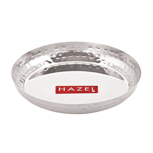 Image 5 of HAZEL Stainless Steel Snack Plate 15.5 cm