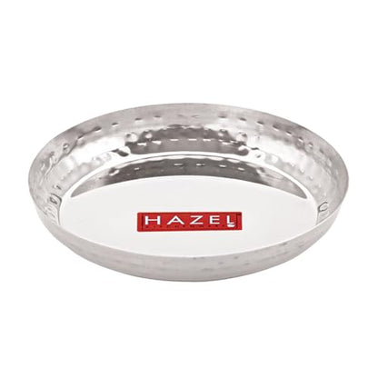 Image 5 of HAZEL Stainless Steel Snack Plate 15.5 cm