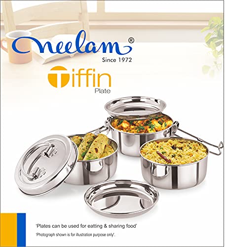 Image 9 of neelam Stainless Steel Tiffin Box Lunch Carrier