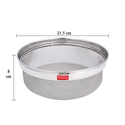 Image 6 of HAZEL Stainless Steel Strainer Basket Without Handle