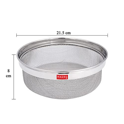 Image 6 of HAZEL Stainless Steel Strainer Basket Without Handle