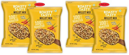 Image 1 of 200 g (Pack of 4) for the product Roasty Tasty Millet Mix Peri Peri 400G (200G Pack Of 4)