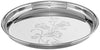 Image 1 of Default Title for the product neelam Stainless Steel Buffet Plate 28 cm