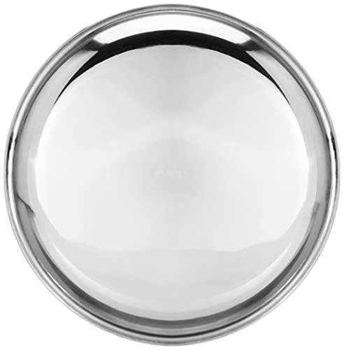 Image 3 of neelam Stainless Steel Round Plate 27.5 cm