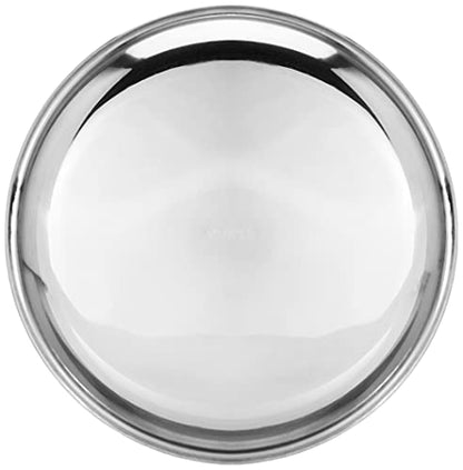 Image 3 of neelam Stainless Steel Round Plate 27.5 cm
