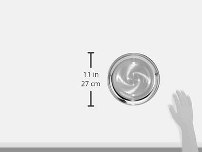 Image 5 of neelam Stainless Steel Round Plate 27.5 cm