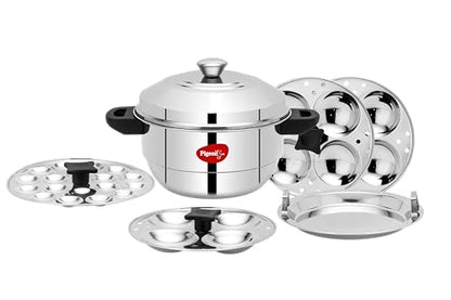 Image 2 of 5 Plate for the product Pigeon Stainless Steel Idly Maker 4 Plates Compatible with Induction and Gas Stove