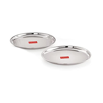 Image 8 of 16 CM / Set of 2 for the product HAZEL Stainless Steel Plates