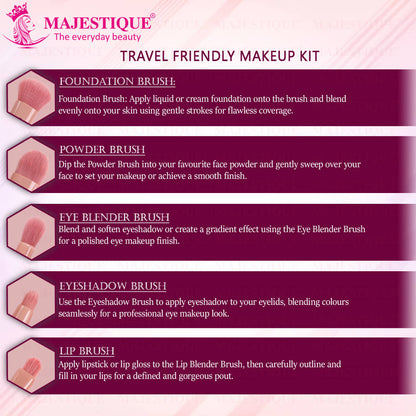Image 3 of Majestique Travel Friendly Make-Up Kit