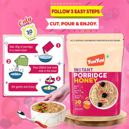Image 4 of Yum Yum Instant Porridge Honey