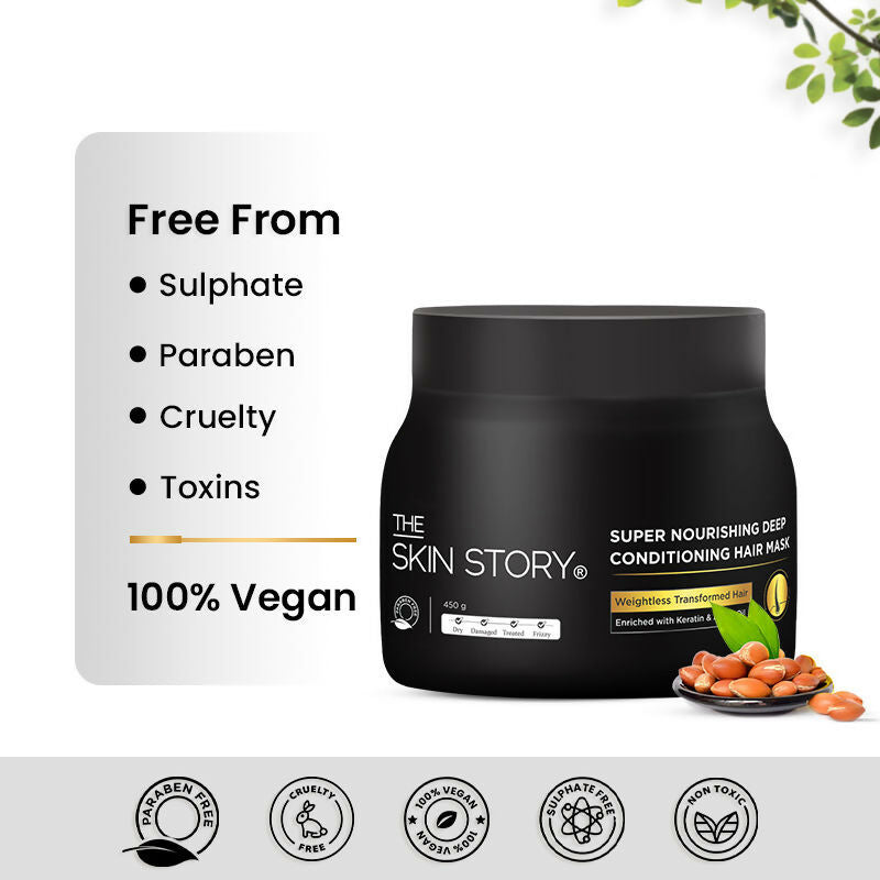 Image 3 of The Skin Story Sulphate Free Keratin Protein Hair Mask