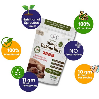 Image 3 of NIHKAN Gluten Free Baking Mix Flour with Millets