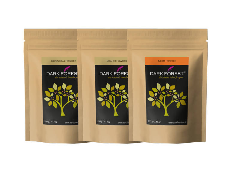 Image 1 of 400 gm / Pack of 1 for the product Dark Forest Hair Care Daily Use Combo