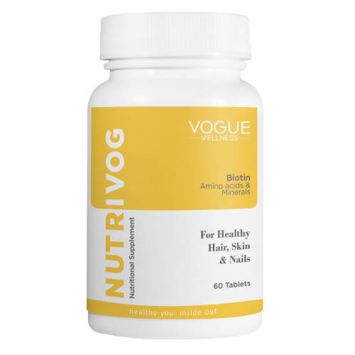 Image 1 of 60 tabs for the product Vogue Wellness Nutrivog Tablets